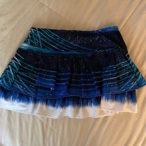 Lucky in love tennis skirt